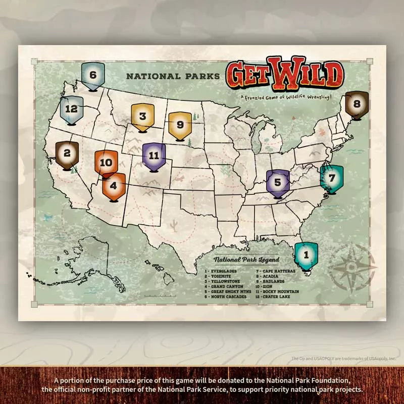 NATIONAL PARKS GET WILD GAME