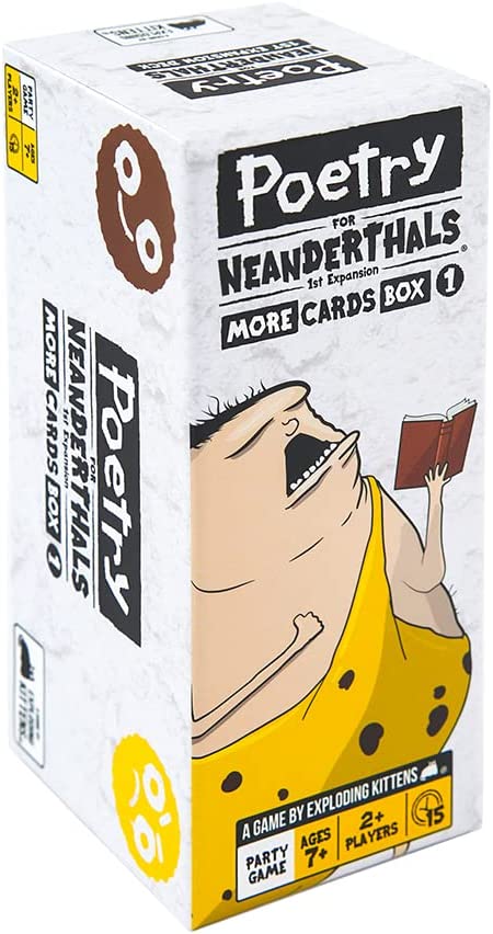 POETRY FOR NEANDERTHALS: MORE CARDS BOX - GamesLand Canada