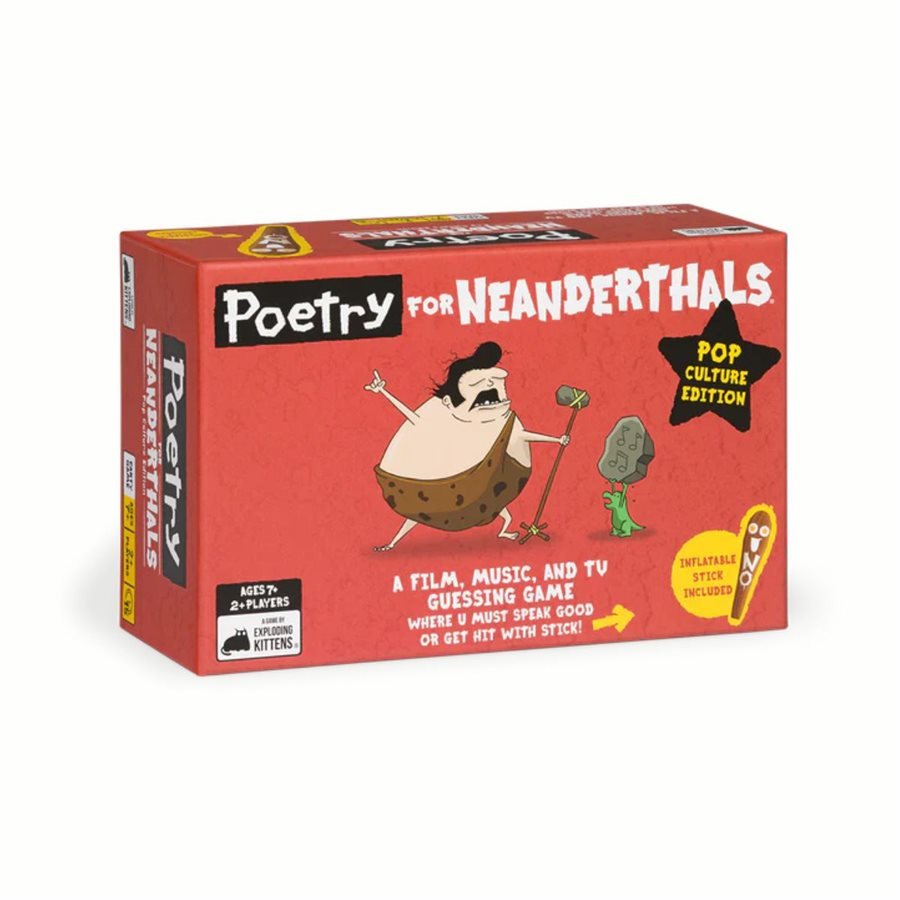 Poetry for Neanderthals - Pop Culture (EN) - GamesLand Canada