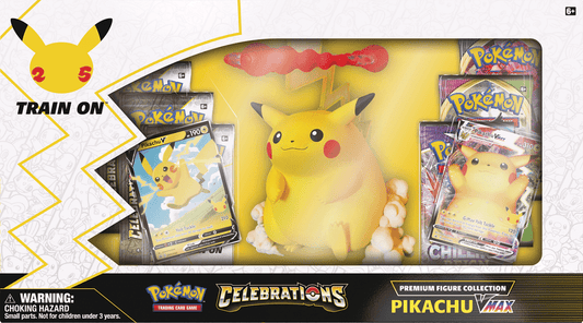 POKEMON 25th ANNIVERSARY CELEBRATIONS PIKACHU VMAX FIGURE - GamesLand Canada