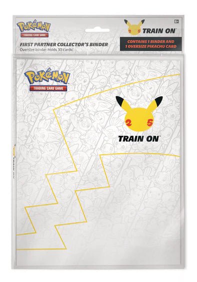 Pokemon 25th Anniversary First Partner Collector's Binder - GamesLand Canada