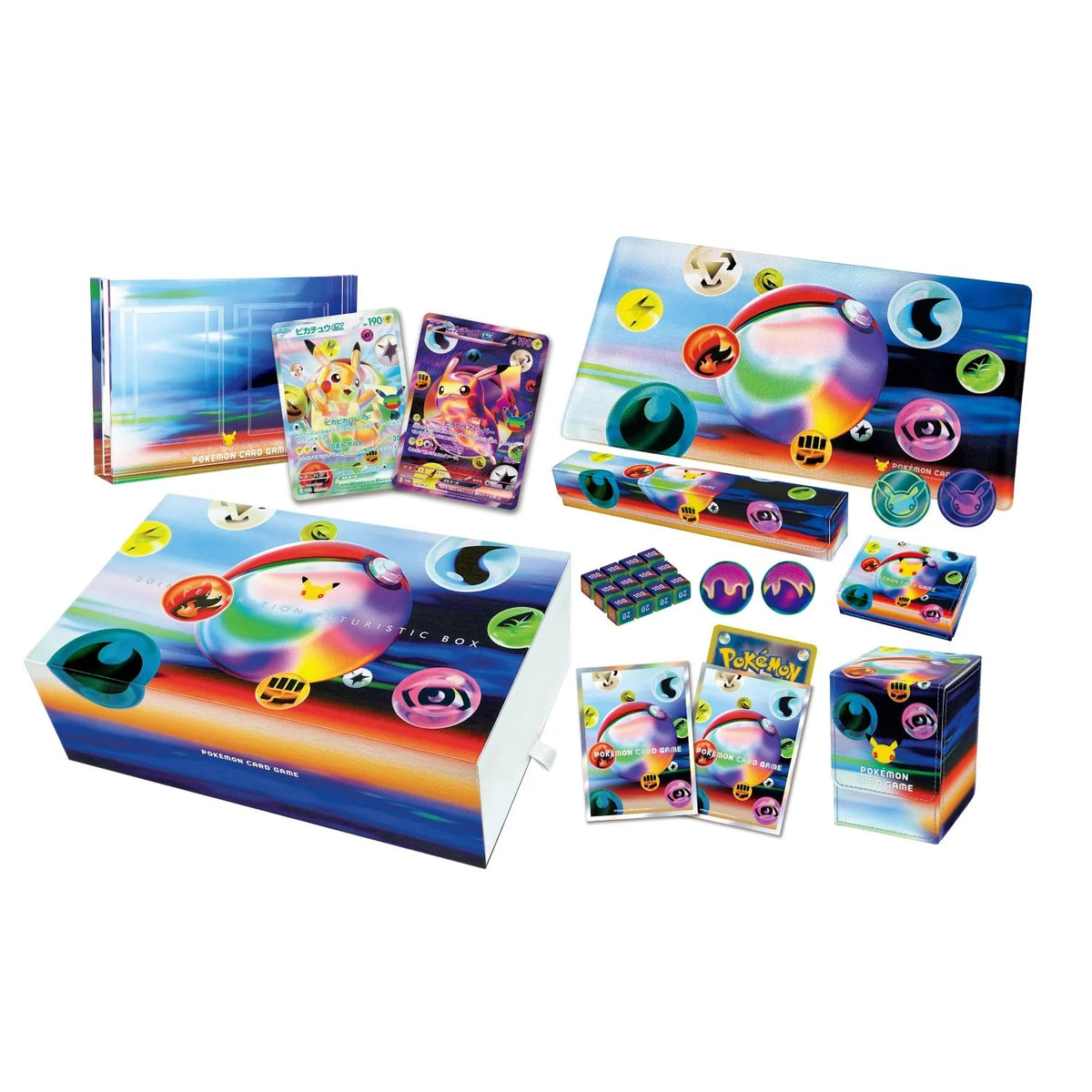 Pokemon 30th Anniversary Celebration Futuristic Box - Japanese - GamesLand Canada