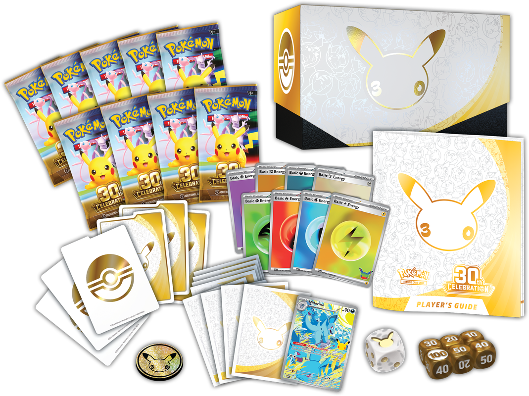 POKEMON 30TH CELEBRATION ELITE TRAINER BOX (PRE-ORDER) - GamesLand Canada