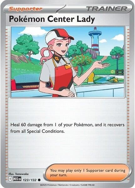 Pokemon Center Lady (123/132) (MEG) - GamesLand Canada