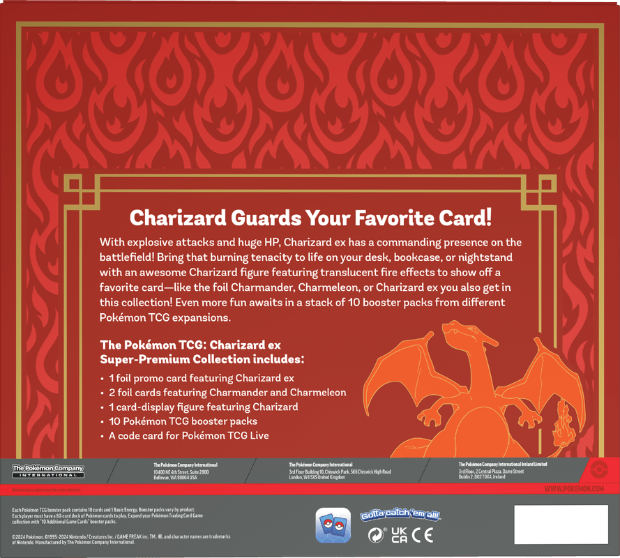 POKEMON CHARIZARD EX SUPER - PREMIUM COLLECTION - GamesLand Canada