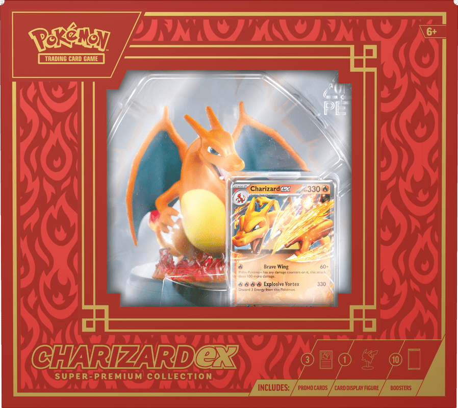 POKEMON CHARIZARD EX SUPER - PREMIUM COLLECTION - GamesLand Canada
