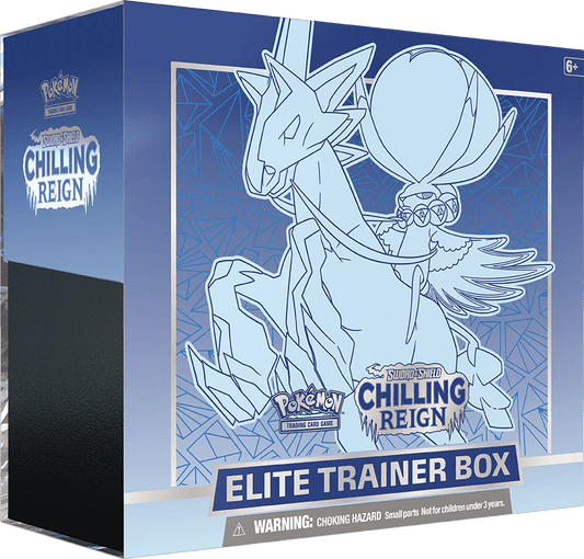 Pokémon Chilling Reign Ice Elite Trainer Box - GamesLand Canada