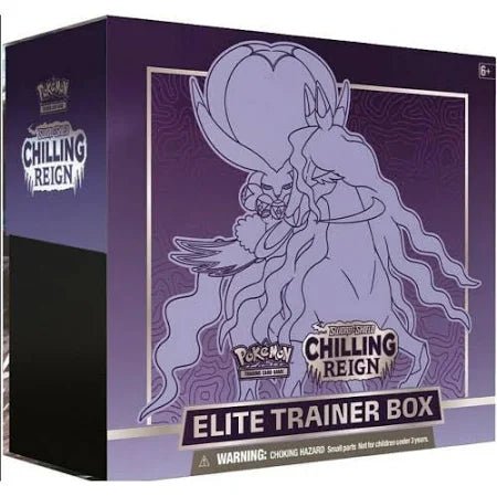 Pokémon Chilling Reign Ice Elite Trainer Box - GamesLand Canada