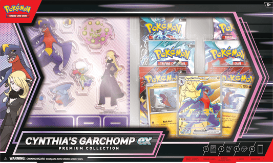 POKEMON CYNTHIA’S GARCHOMP EX PREMIUM COLLECTION - GamesLand Canada