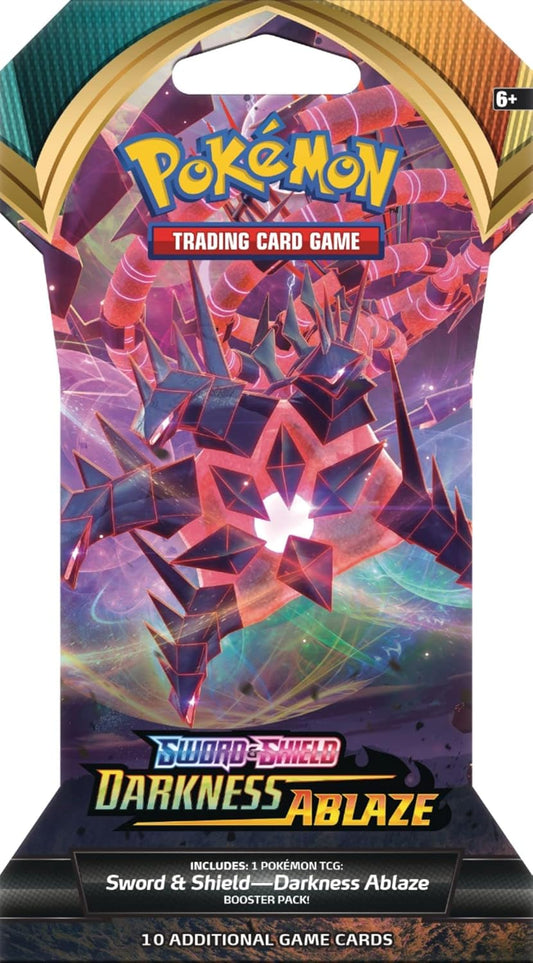 Pokemon - Darkness Ablaze Sleeved Booster Pack Single - GamesLand Canada