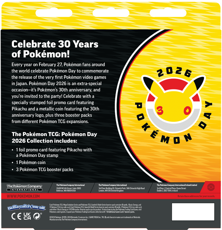 POKEMON DAY 2026 COLLECTION (PRE - ORDER) - GamesLand Canada