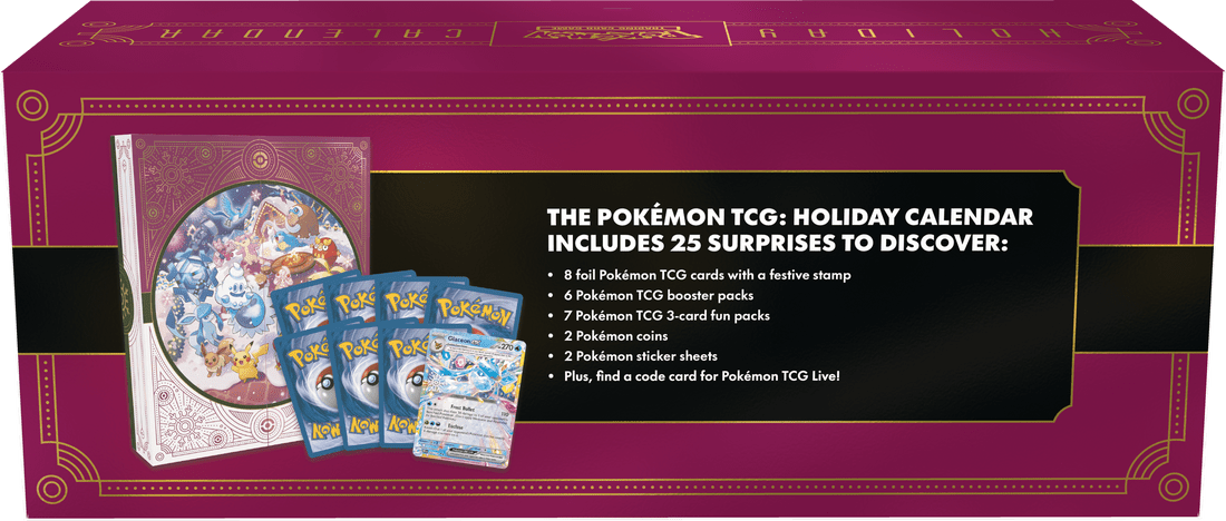 POKEMON HOLIDAY CALENDAR 2025 (PRE - ORDER) - GamesLand Canada