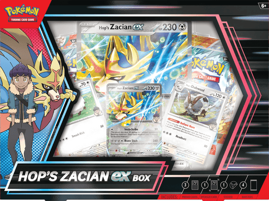 Pokemon - Hop’s Zacian ex Box - GamesLand Canada