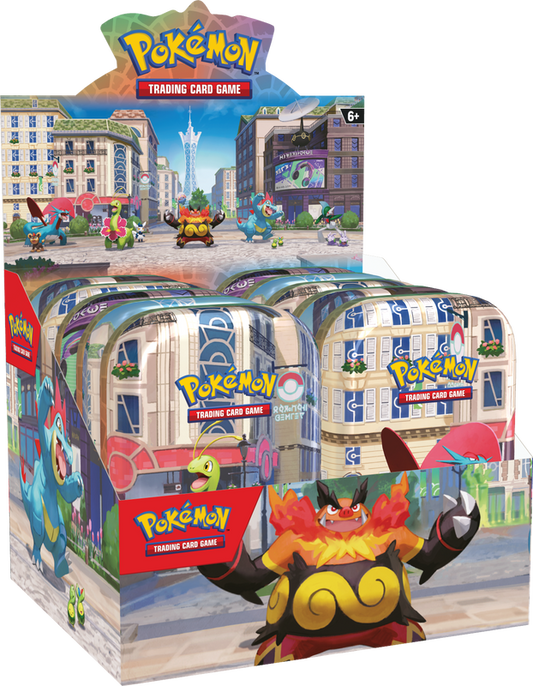 POKEMON LUMIOSE CITY MINI TIN 10CT DISPLAY (Pre - Order) - GamesLand Canada