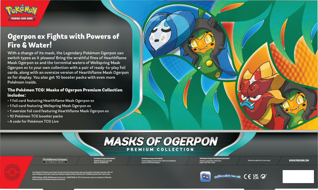 POKEMON MASKS OF OGERPON PREMIUM COLLECTION - GamesLand Canada