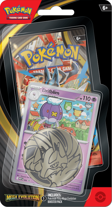 POKEMON ME01 MEGA EVOLUTION CHECKLANE BLISTER PACK (1 RANDOM PACK) (PRE - ORDER) - GamesLand Canada