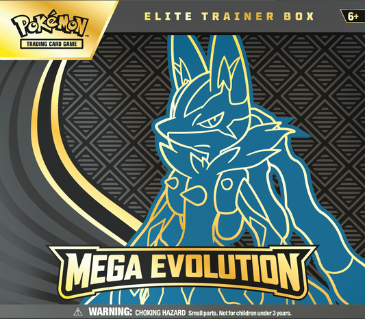 POKEMON ME01 MEGA EVOLUTION ELITE TRAINER - MEGA LUCARIO (PRE - ORDER) - GamesLand Canada