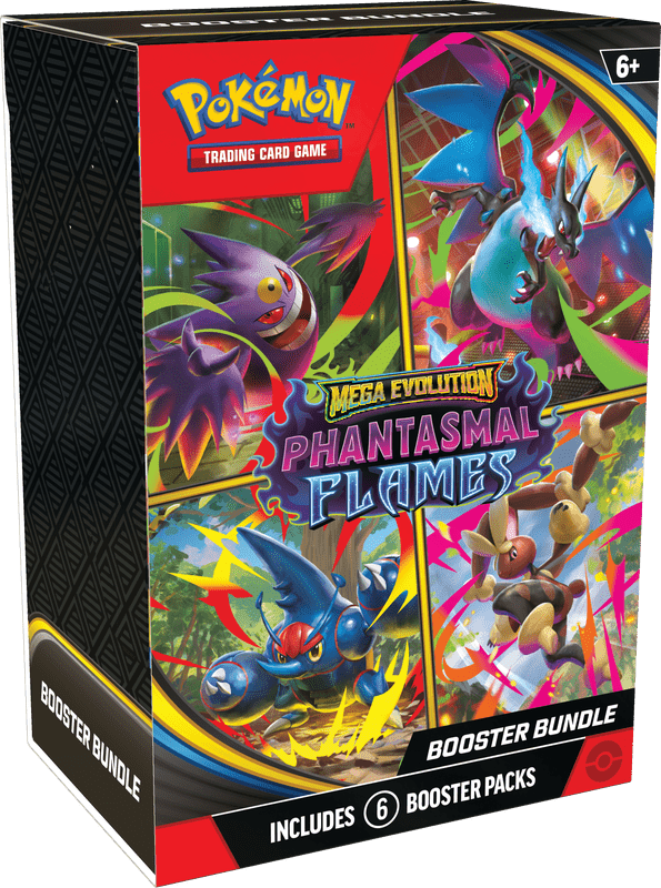 POKEMON ME02 PHANTASMAL FLAMES BOOSTER BUNDLE (PRE - ORDER) - GamesLand Canada