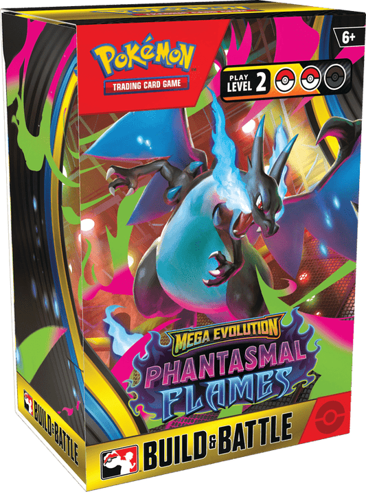 POKEMON ME02 PHANTASMAL FLAMES BUILD & BATTLE BOX (PRE - ORDER) - GamesLand Canada