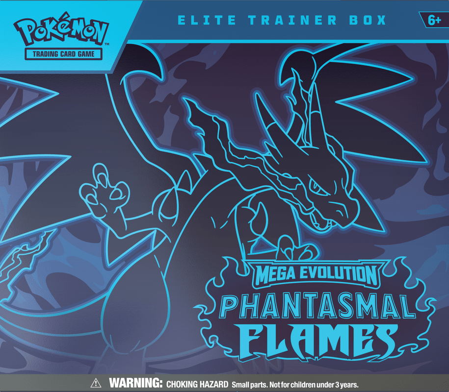 POKEMON ME02 PHANTASMAL FLAMES ELITE TRAINER BOX (PRE - ORDER) - GamesLand Canada