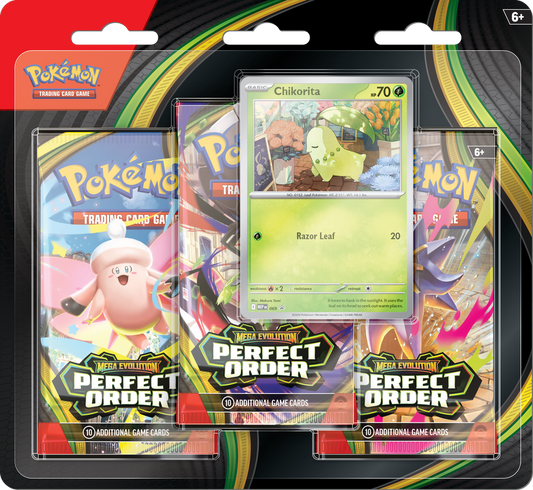 POKEMON ME03 PERFECT ORDER 3PK BLISTER (PRE - ORDER) - GamesLand Canada