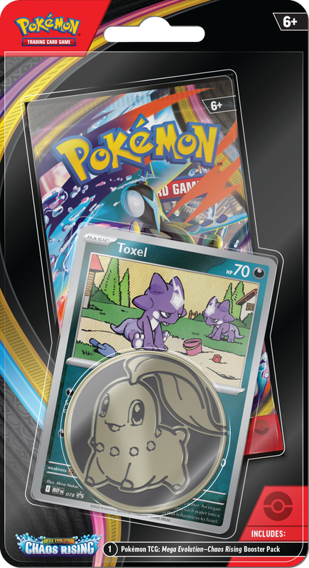 POKEMON ME04 CHAOS RISING CHECKLANE BLISTER PACK - PRE ORDER - WAVE 1 - GamesLand Canada
