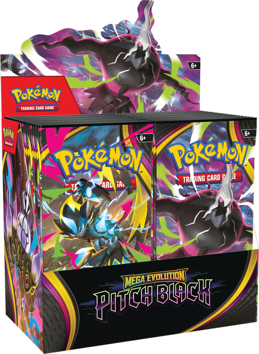 POKEMON ME05 PITCH BLACK BOOSTER BOX - WAVE 1 (PRE-ORDER) - GamesLand Canada