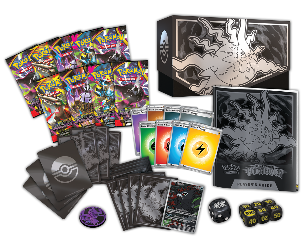 POKEMON ME05 PITCH BLACK ELITE TRAINER - WAVE 1 (PRE-ORDER) - GamesLand Canada