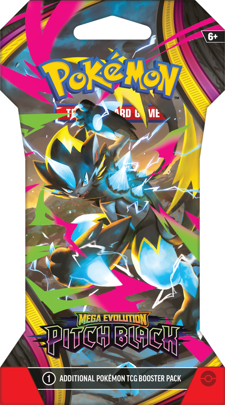 POKEMON ME05 PITCH BLACK SLEEVED PACK - WAVE 1 (PRE-ORDER) - GamesLand Canada