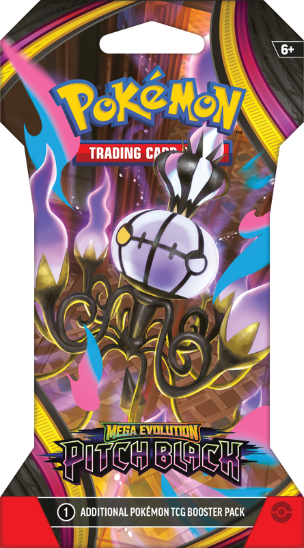 POKEMON ME05 PITCH BLACK SLEEVED PACK - WAVE 1 (PRE-ORDER) - GamesLand Canada