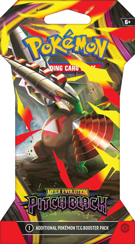 POKEMON ME05 PITCH BLACK SLEEVED PACK - WAVE 1 (PRE-ORDER) - GamesLand Canada