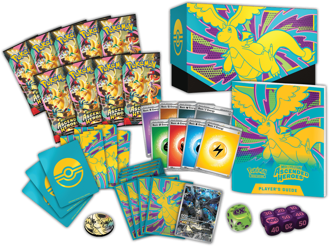 POKEMON ME2.5 ASCENDED HEROES ELITE TRAINER BOX (PRE - ORDER) - GamesLand Canada