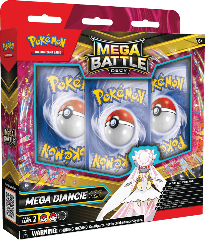 POKEMON MEGA BATTLE DECK - DIANCIE EX (PRE - ORDER) - GamesLand Canada