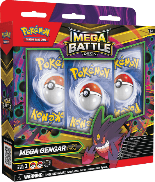 POKEMON MEGA BATTLE DECK - GENGAR EX (PRE - ORDER) - GamesLand Canada