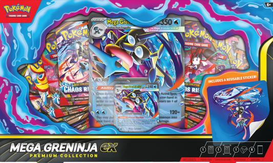 POKEMON MEGA GRENINJA EX PREMIUM COLLECTION (PRE-ORDER) - WAVE 1 - GamesLand Canada