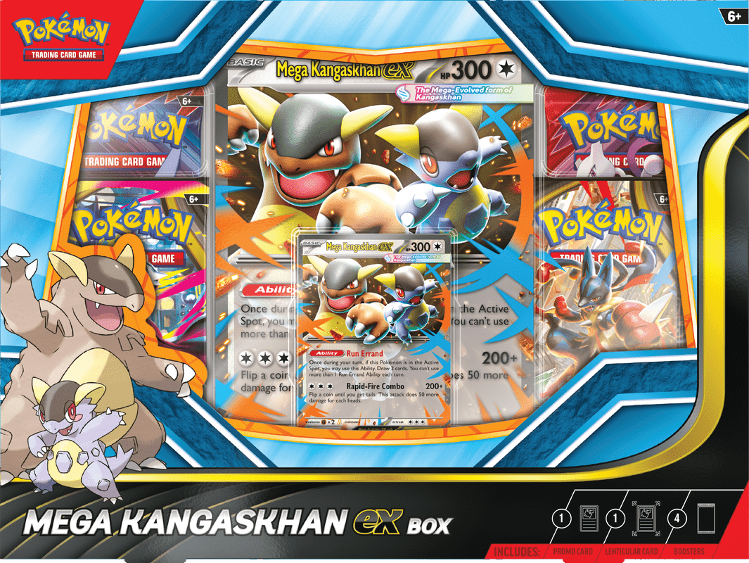 POKEMON MEGA KANGASKHAN EX BOX (PRE - ORDER) - GamesLand Canada