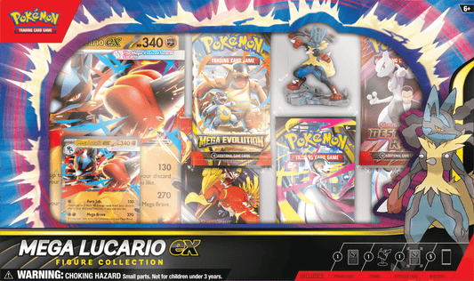 POKEMON MEGA LUCARIO EX FIGURE COLLECTION (PRE - ORDER) - GamesLand Canada
