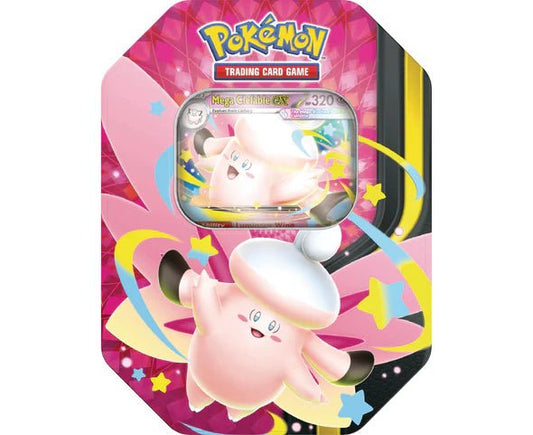 Pokemon Mega Moonlit Tin - Mega Clefable ex (Pre - Order) - GamesLand Canada