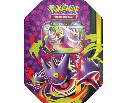 Pokemon Mega Moonlit Tin - Mega Gengar ex (Pre - Order) - GamesLand Canada