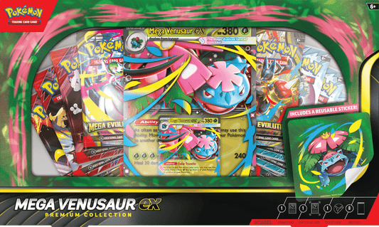 POKEMON MEGA VENUSAUR EX PREMIUM COLLECTION (PRE - ORDER) - GamesLand Canada