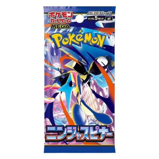 Pokémon Ninja Spinner M4 Japanese Booster Pack - GamesLand Canada