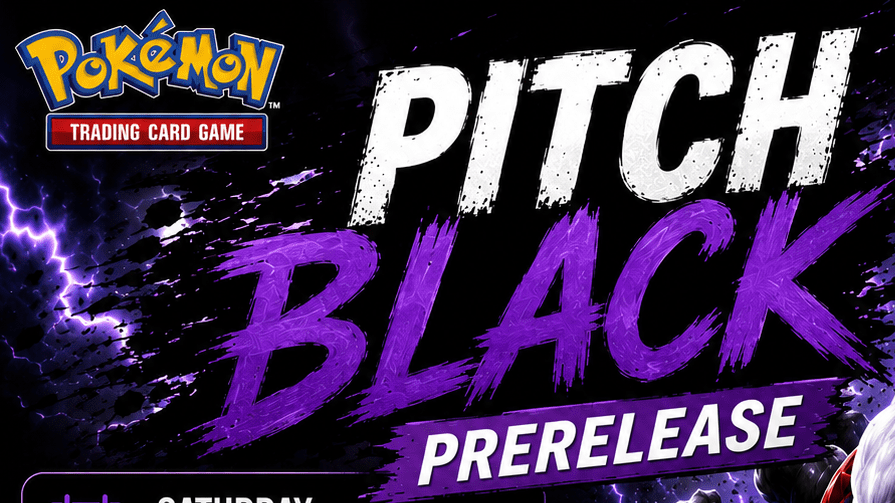 Pokemon Pitch Black Prerelease Event Ticket - July 11, 2026 - GamesLand Canada