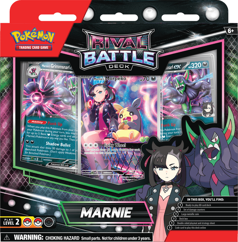 POKEMON RIVAL BATTLE DECKS MARNIE/STEVEN - 1 Random Deck - GamesLand Canada