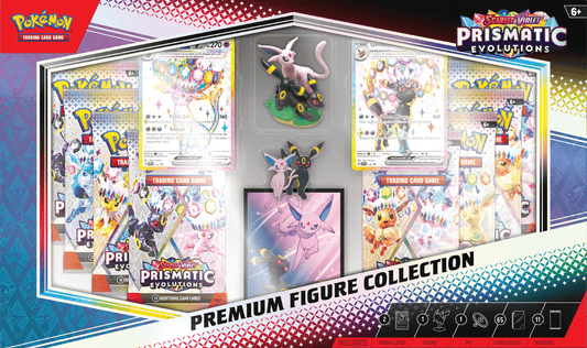 POKEMON SCARLET AND VIOLET PRISMATIC EVOLUTIONS PREMIUM FIGURE COLLECTION (PRE - ORDER) - GamesLand Canada