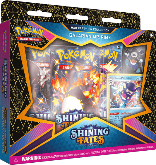 POKEMON SHINING FATES MAD PARTY PIN COLLECTION BOX (1 RANDOM BOX) - GamesLand Canada