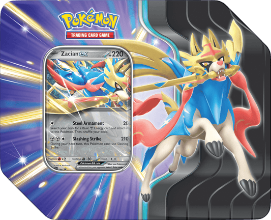 POKEMON SLASHING LEGENDS TIN - 1 Random Tin - GamesLand Canada