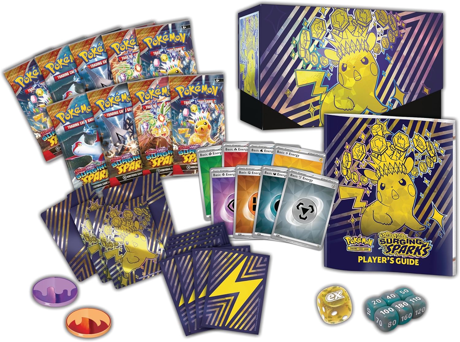 Pokemon SV Surging Sparks Elite Trainer Box - GamesLand Canada