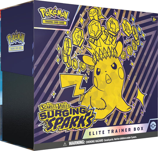 Pokemon SV Surging Sparks Elite Trainer Box - GamesLand Canada