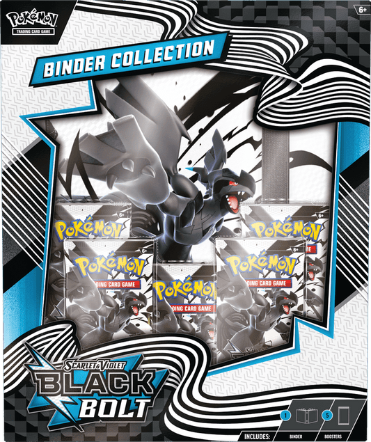 POKEMON SV10.5 BLACK BOLT BINDER COLLECTION - GamesLand Canada
