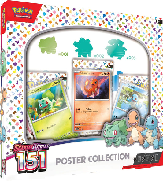 Pokemon SV3.5 151 Poster Collection - GamesLand Canada